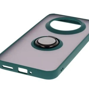 Kup Bizon Case Hybrid Ring Realme 14 Pro Plus 5G füstös sötétzöld kerettel - BIZ9064 - {ean13} - Sklep Home Screen