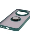 Buy Bizon Case Hybrid Ring Realme 14 Pro Plus 5G smoky with a dark green frame - BIZ9064 - {ean13} - Home Screen Store Europe