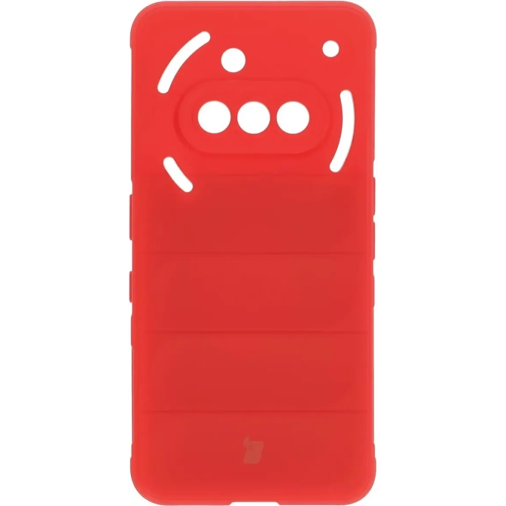 Pancerne etui Bizon Case Tur do Nothing Phone (3a) czerwone