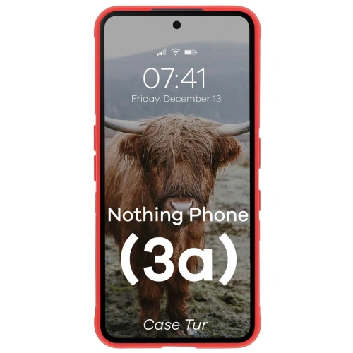 Kup Pancerne etui Bizon Case Tur do Nothing Phone (3a) czerwone - BIZ9065 - {ean13} - Sklep Home Screen