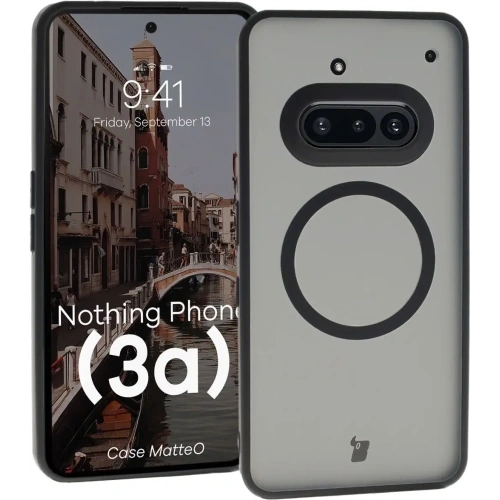 Kup Bizon Case MatteO Magnetic Nothing Phone (3a) füstös-fekete - BIZ9069 - {ean13} - Sklep Home Screen