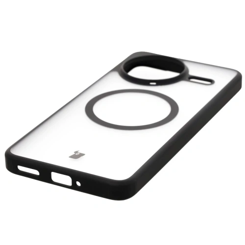 Kup Etui z pierścieniem magnetycznym Bizon Case MatteO do Xiaomi Poco F7 Ultra przydymione-czarne - BIZ9070 - {ean13} - Sklep Home Screen