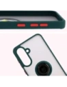 Kup Bizon Case Hybrid Ring Samsung Galaxy A36 5G rauchig mit einem dunkelgrünen Rahmen - BIZ9071 - {ean13} - Sklep Home Screen