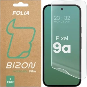 Buy Bizon Glass Hydrogel Front Google Pixel 9a [2 PACK] - BIZ9075 - {ean13} - Home Screen Store Europe