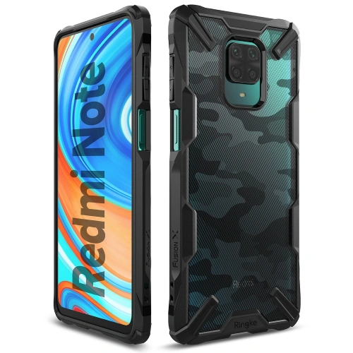Buy Ringke Fusion-X Redmi Note 9S/9 Pro/9 Pro Max Camo Black - RGK1191MOB - {ean13} - Home Screen Store Europe