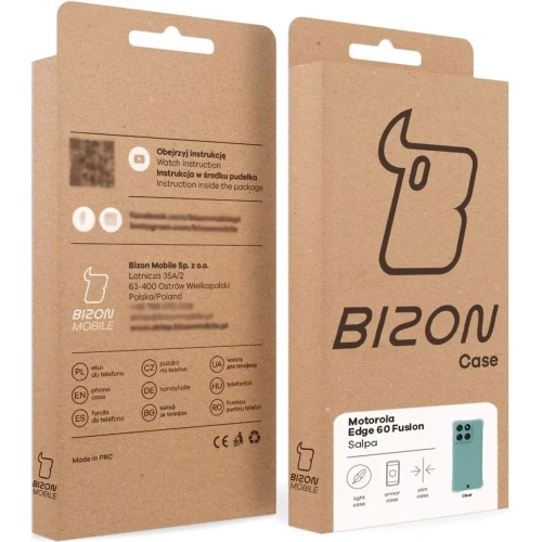 Kup Bizon Case Salpa Motorola Edge 60 Fusion / Edge 60 klar - BIZ9077 - {ean13} - Sklep Home Screen