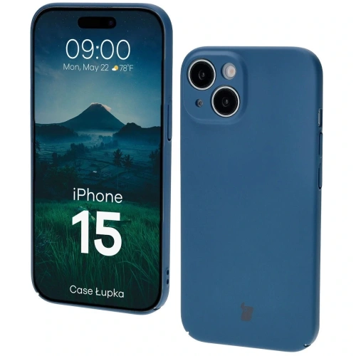 Kup Bizon Case Lupka Apple iPhone 15 kék - BIZ9078 - {ean13} - Sklep Home Screen
