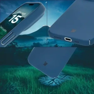 Buy Bizon Case Lupka Apple iPhone 15 blue - BIZ9078 - {ean13} - Home Screen Store Europe