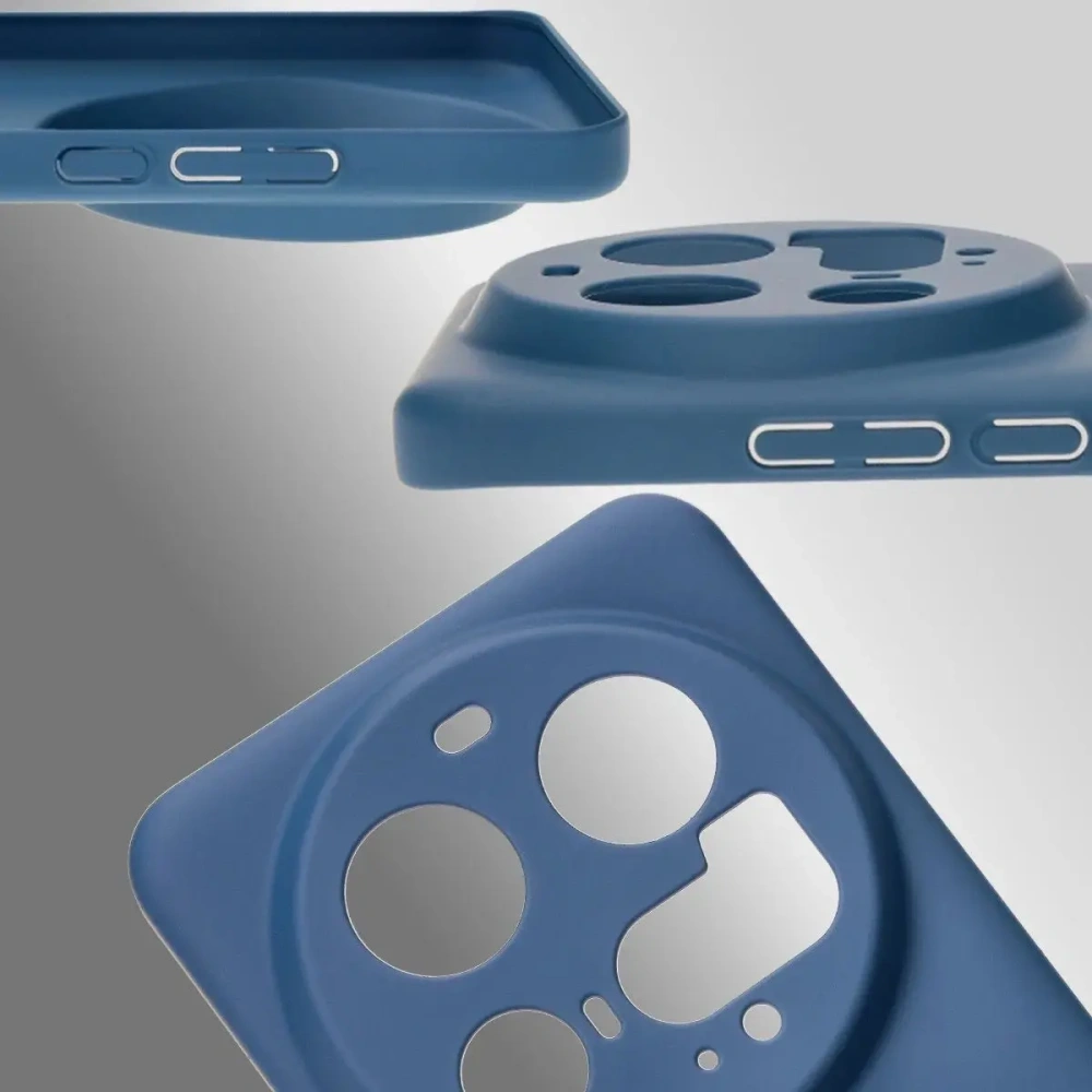 Etui Bizon Case Łupka do Xiaomi 15 Ultra niebieskie