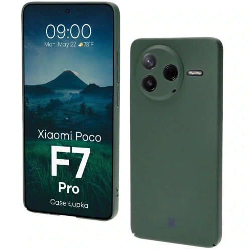Kup Etui Bizon Case Łupka do Xiaomi Poco F7 Pro zielone - BIZ9080 - {ean13} - Sklep Home Screen