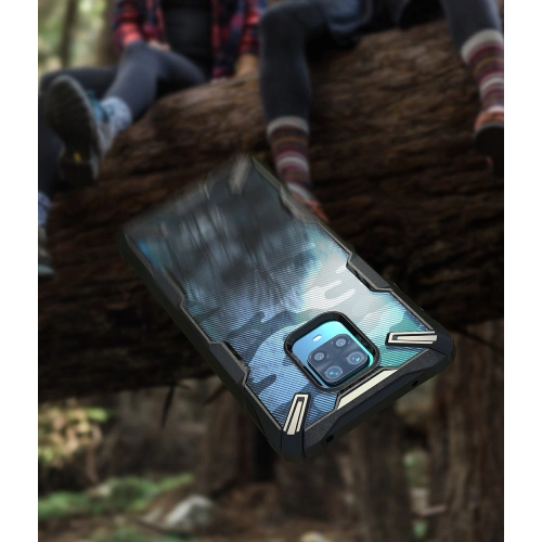 Kup Ringke Tasche Fusion-X Redmi Note 9S/9 Pro/9 Pro Max Camo (Moro) Schwarz - RGK1191MOB - {ean13} - Sklep Home Screen