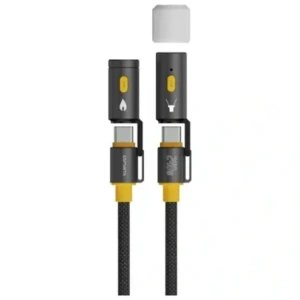 Kup 4smarts Explorer 3v1 USB-C / USB-C zapalovač, svítilna 240W 1,5m černá - 4SMR72 - {ean13} - Sklep Home Screen