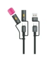 4smarts Explorer 4v1 USB-C / USB-A, USB-C zapalovač, svítilna 60W 1m černá