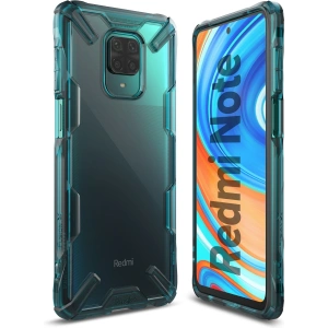 Kup Etui Ringke Fusion-X Redmi Note 9S/9 Pro/9 Pro Max Turquoise Green - RGK1190GRN - {ean13} - Sklep Home Screen