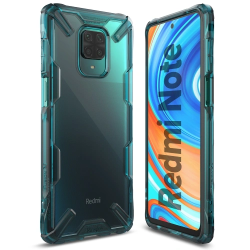 Kup Etui Ringke Fusion-X Redmi Note 9S/9 Pro/9 Pro Max Tyrkysově zelená - RGK1190GRN - {ean13} - Sklep Home Screen