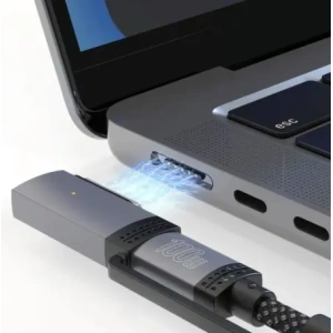 Kup Kabel USB-C / USB-C, MagSafe 4smarts Explorer ComboCord 100W 2m czarny - 4SMR74 - {ean13} - Sklep Home Screen