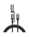 Kup 4smarts Explorer ComboCord USB-C / USB-C, MagSafe 100W 2m schwarz - 4SMR74 - {ean13} - Sklep Home Screen