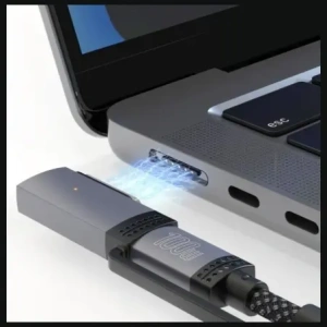 Kup Kabel USB-C / USB-C, MagSafe 4smarts Explorer ComboCord 100W 2m czarny - 4SMR74 - {ean13} - Sklep Home Screen