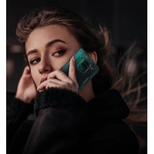 Kup Etui Ringke Fusion-X Redmi Note 9S/9 Pro/9 Pro Max Turquoise Green - RGK1190GRN - {ean13} - Sklep Home Screen