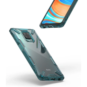 Kup Etui Ringke Fusion-X Redmi Note 9S/9 Pro/9 Pro Max Turquoise Green - RGK1190GRN - {ean13} - Sklep Home Screen