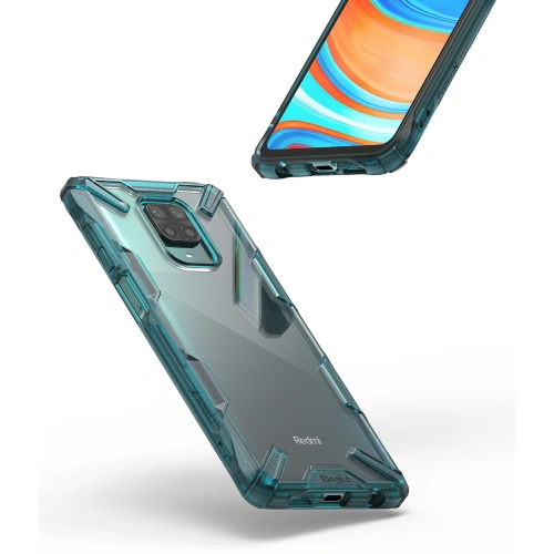 Kup Etui Ringke Fusion-X Redmi Note 9S/9 Pro/9 Pro Max Tyrkysově zelená - RGK1190GRN - {ean13} - Sklep Home Screen