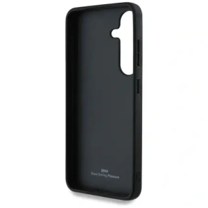 Buy BMW Leather Big Wordmark Samsung Galaxy S25 black - BMW818 - {ean13} - Home Screen Store Europe