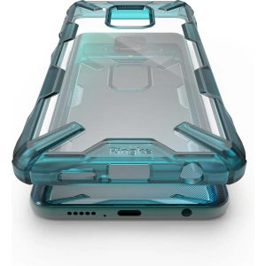 Kup Etui Ringke Fusion-X Redmi Note 9S/9 Pro/9 Pro Max Turquoise Green - RGK1190GRN - {ean13} - Sklep Home Screen