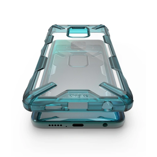 Kup Etui Ringke Fusion-X Redmi Note 9S/9 Pro/9 Pro Max Tyrkysově zelená - RGK1190GRN - {ean13} - Sklep Home Screen