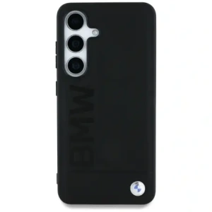 Kup Etui BMW Leather Big Wordmark do Samsung Galaxy S25+ Plus czarny - BMW820 - {ean13} - Sklep Home Screen