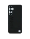 Buy BMW Leather Big Wordmark Samsung Galaxy S25+ Plus black - BMW820 - {ean13} - Home Screen Store Europe