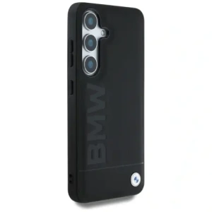 Kup Etui BMW Leather Big Wordmark do Samsung Galaxy S25+ Plus czarny - BMW820 - {ean13} - Sklep Home Screen