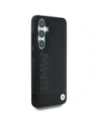 Buy BMW Leather Big Wordmark Samsung Galaxy S25+ Plus black - BMW820 - {ean13} - Home Screen Store Europe