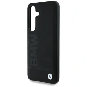 Kup Etui BMW Leather Big Wordmark do Samsung Galaxy S25+ Plus czarny - BMW820 - {ean13} - Sklep Home Screen