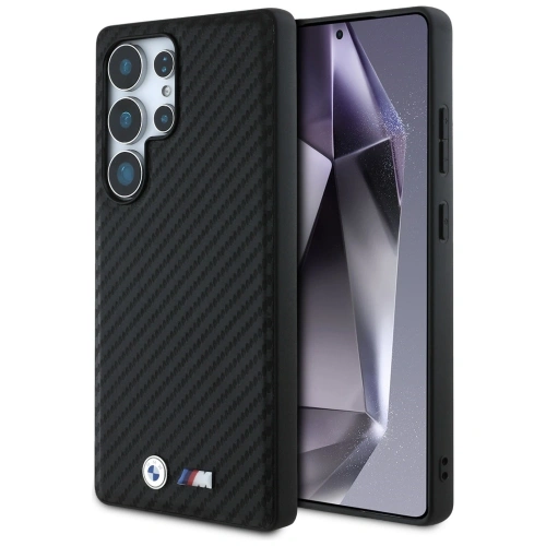 Kup BMW Piele Carbon MagSafe Samsung Galaxy S25 Ultra negru - BMW822 - {ean13} - Sklep Home Screen
