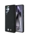 Etui BMW Leather Carbon MagSafe do Samsung Galaxy S25 Ultra czarny