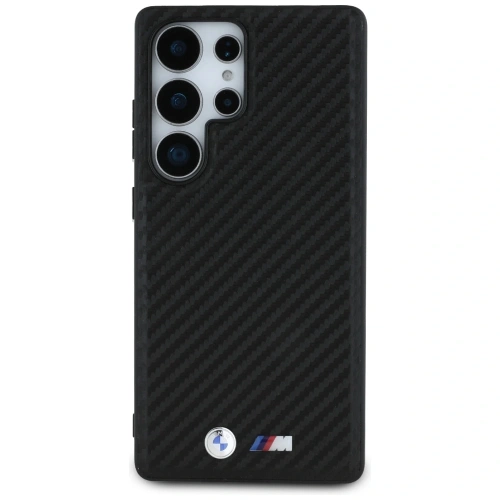 Kup BMW Piele Carbon MagSafe Samsung Galaxy S25 Ultra negru - BMW822 - {ean13} - Sklep Home Screen