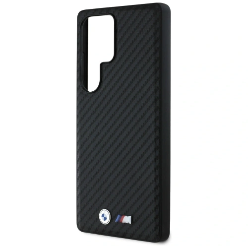Kup BMW Piele Carbon MagSafe Samsung Galaxy S25 Ultra negru - BMW822 - {ean13} - Sklep Home Screen