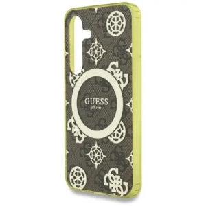 Kup Tippelj 4G Háttér Aranyozott Pünkösdi Rózsa Minta MagSafe Samsung Galaxy S25 barna - GUE4549 - {ean13} - Sklep Home Screen