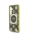 Kup Etui Guess 4G Background Gold Electroplated Peony Pattern MagSafe do Samsung Galaxy S25 brązowy - GUE4549 - {ean13} - Sklep Home Screen