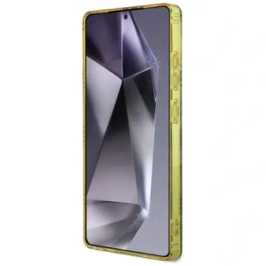 Kup Guess 4G Fundal Auriu Electroplatat cu Model de Bujor MagSafe Samsung Galaxy S25 Ultra maro - GUE4550 - {ean13} - Sklep Home Screen
