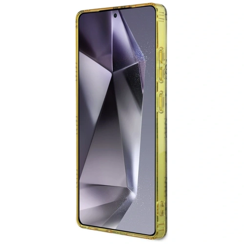 Kup Etui Guess 4G Background Gold Electroplated Peony Pattern MagSafe do Samsung Galaxy S25 Ultra brązowy - GUE4550 - {ean13} - Sklep Home Screen