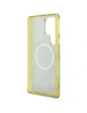 Kup Vermutung 4G Hintergrund Goldbeschichtetes Pfingstrosenmuster MagSafe Samsung Galaxy S25 Ultra braun - GUE4550 - {ean13} - Sklep Home Screen