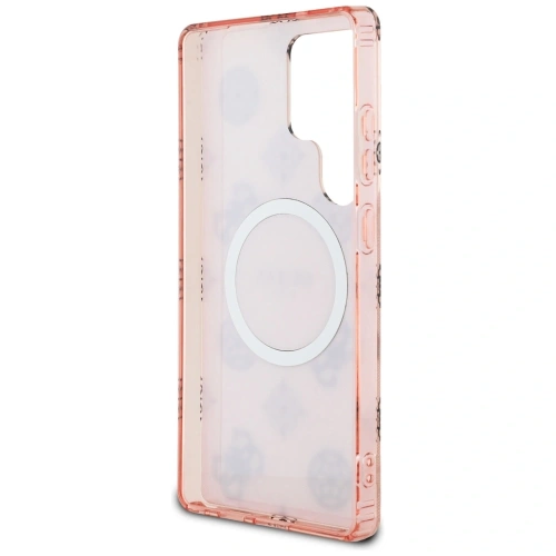 Kup Erraten Sie 4G Hintergrund Goldbeschichtetes Pfingstrosenmuster MagSafe Samsung Galaxy S25 Ultra pink - GUE4552 - {ean13} - Sklep Home Screen