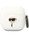 Kup Karl Lagerfeld 3D silikonové NFT Apple AirPods 4 bílé - KLD22036 - {ean13} - Sklep Home Screen