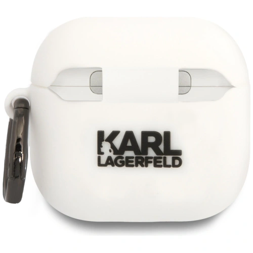 Kup Karl Lagerfeld 3D silikonové NFT Apple AirPods 4 bílé - KLD22036 - {ean13} - Sklep Home Screen