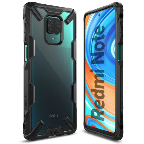 Kup Etui Ringke Fusion-X Redmi Note 9S/9 Pro/9 Pro Max Black - RGK1189BLK - {ean13} - Sklep Home Screen