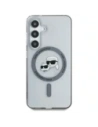 Kup Etui Karl Lagerfeld Button Karl & Choupette Heads Printed Logo MagSafe do Samsung Galaxy S25 czarny - KLD22037 - {ean13} - Sklep Home Screen