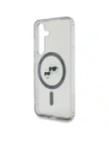 Kup Buton Karl Lagerfeld Karl & Choupette Capete Logo Imprimat MagSafe Samsung Galaxy S25 negru - KLD22037 - {ean13} - Sklep Home Screen