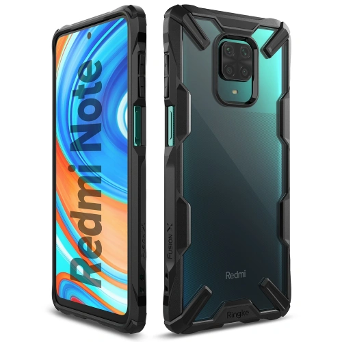 Kup Etui Ringke Fusion-X Redmi Note 9S/9 Pro/9 Pro Max Black - RGK1189BLK - {ean13} - Sklep Home Screen