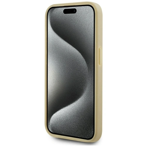 Buy Karl Lagerfeld Wrinkled Metal Signature Apple iPhone 15 Pro Max gold - KLD22039 - {ean13} - Home Screen Store Europe